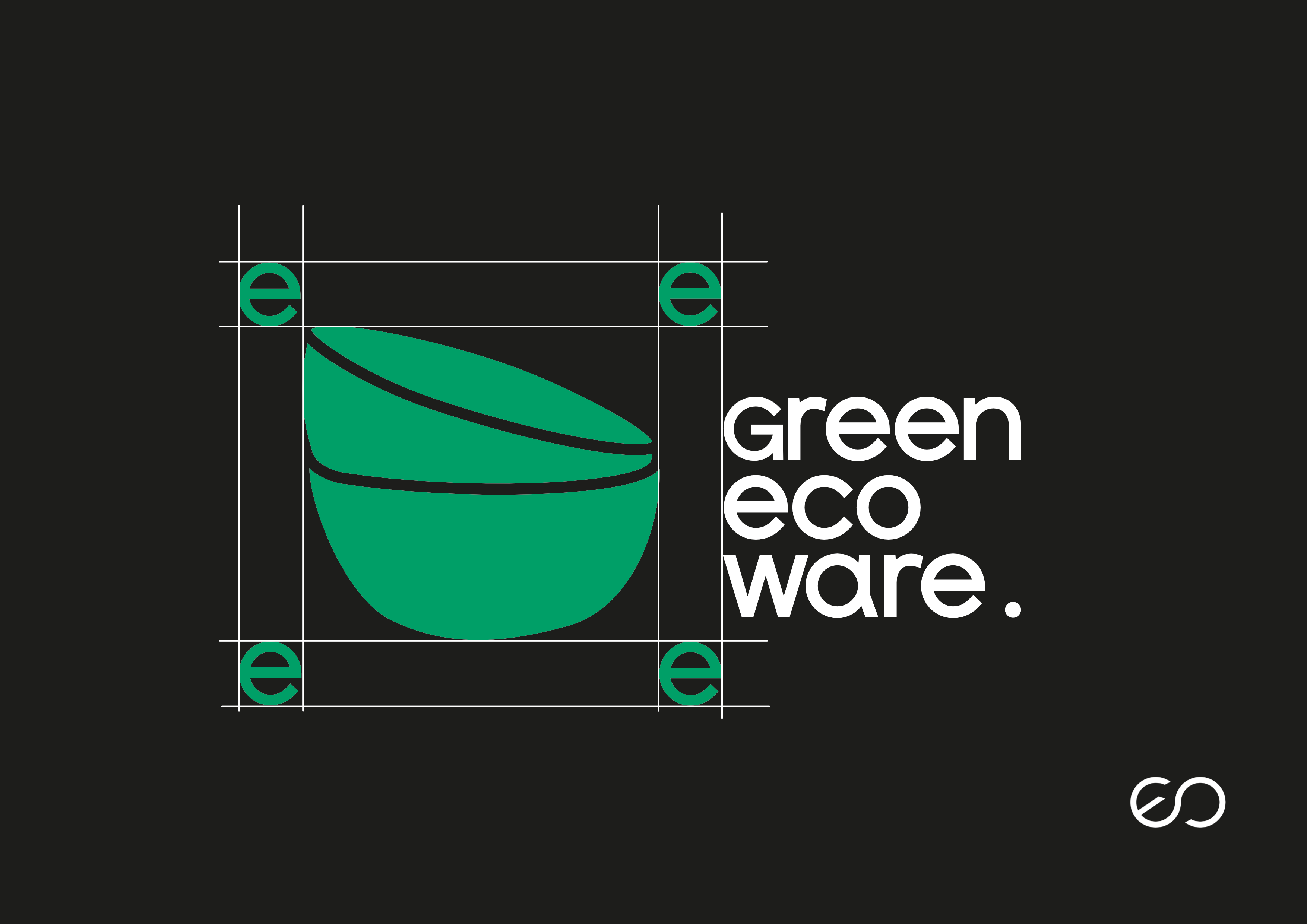 GreenEcoWare Word-Bildmarke