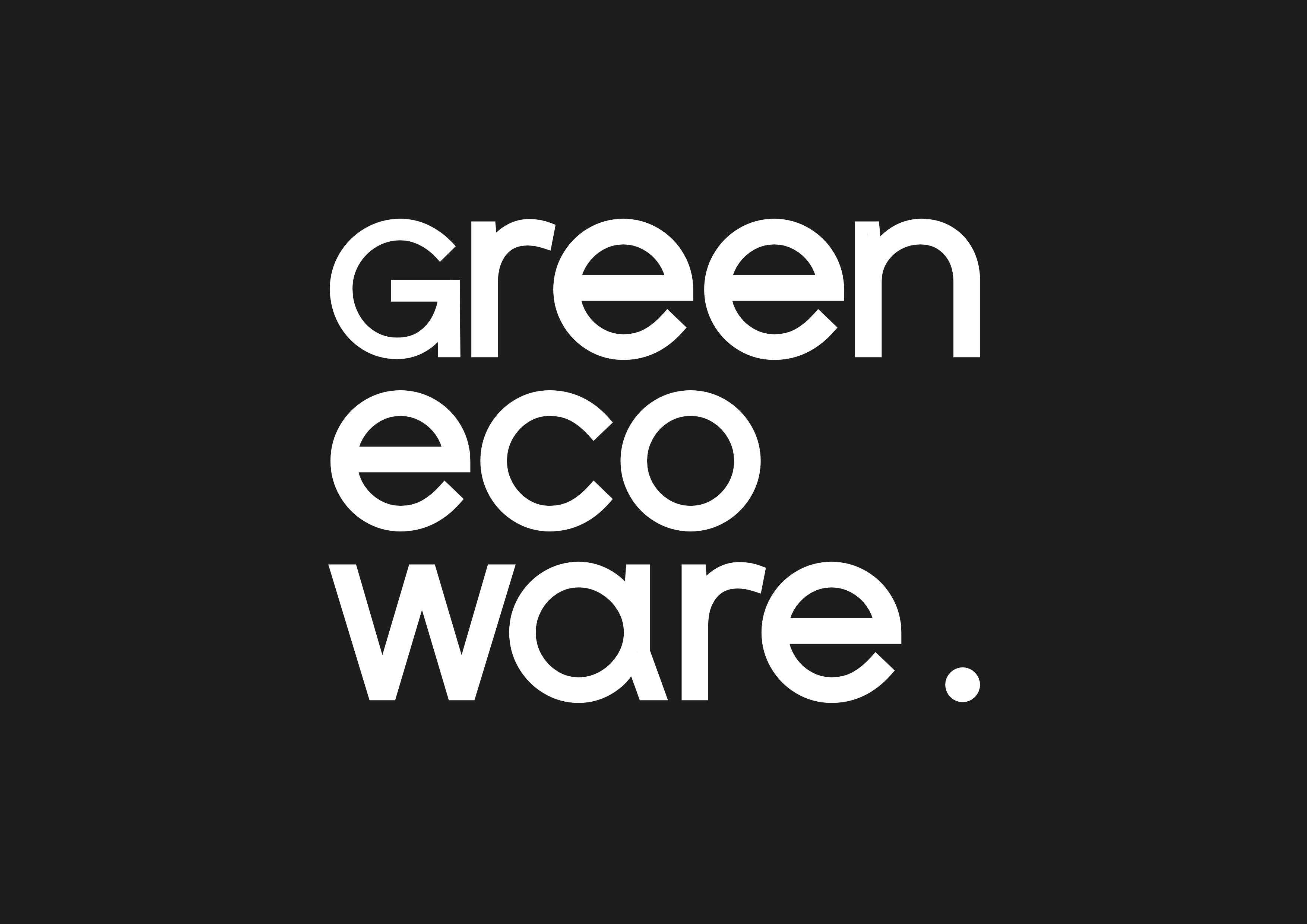 GreenEcoWare Wordmarke